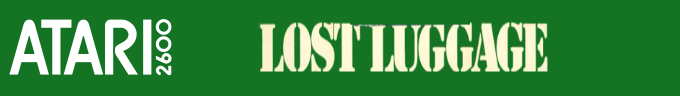 Lost Luggage logo for Atari 2600
